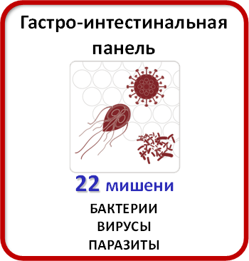 Каталог Панель для идентификации возбудителей гастроинтестинальных заболеваний (GI Panel).